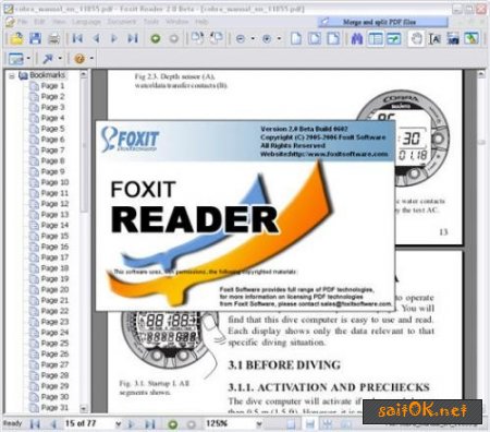 Foxit PDF Reader 2.3.3309