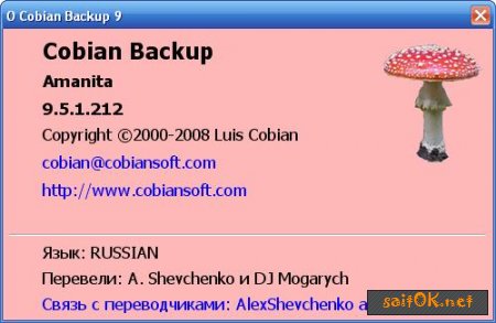 Бесплатная программа резервного копирования "Cobian Backup"